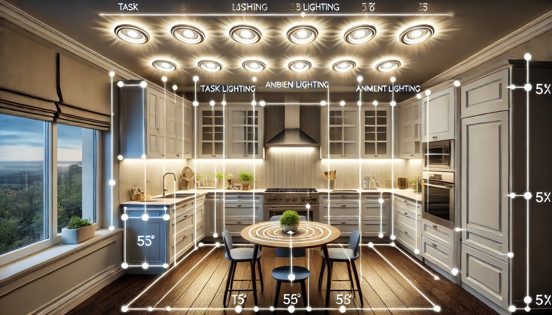 How Many Can Lights in a Kitchen