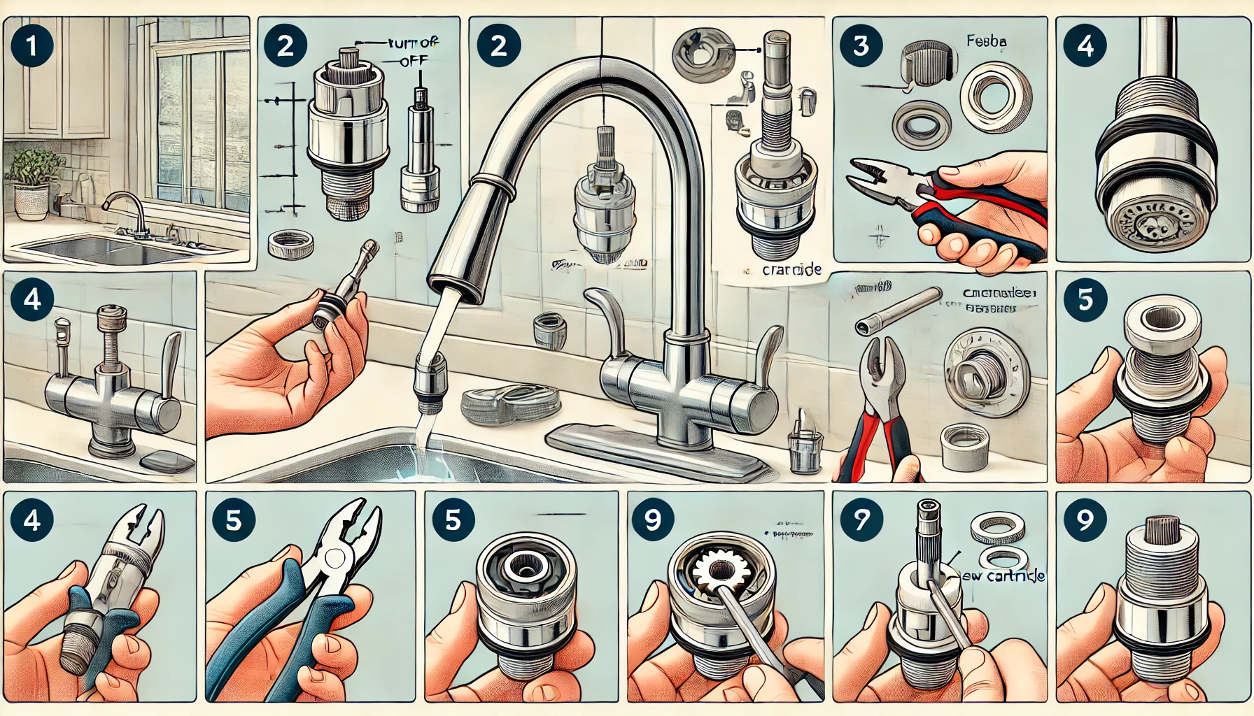 How to Change a Delta Kitchen Faucet Cartridge