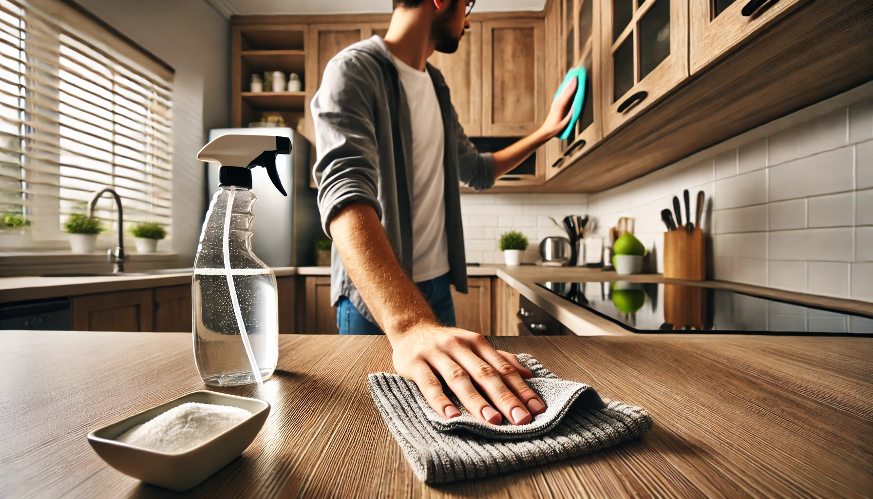 How to Clean Laminate Kitchen Cabinet Doors