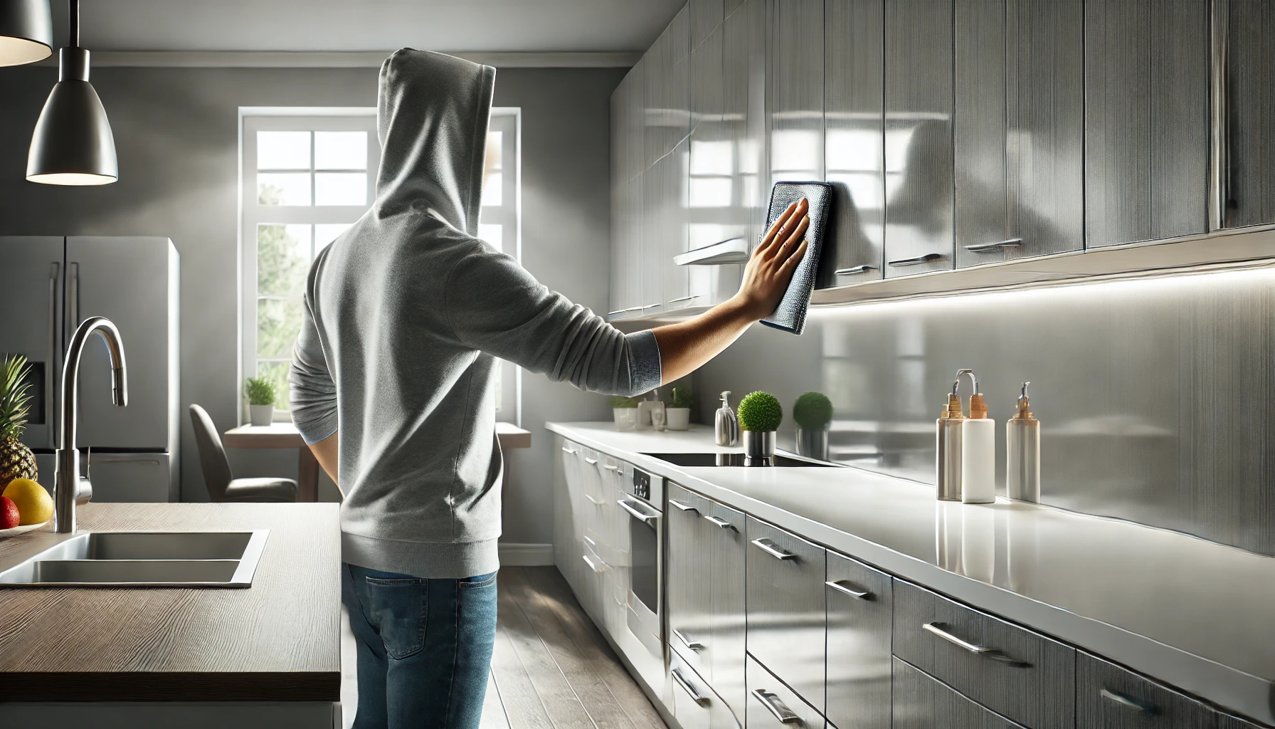 How to Clean Laminate Kitchen Cabinets Without Streaks