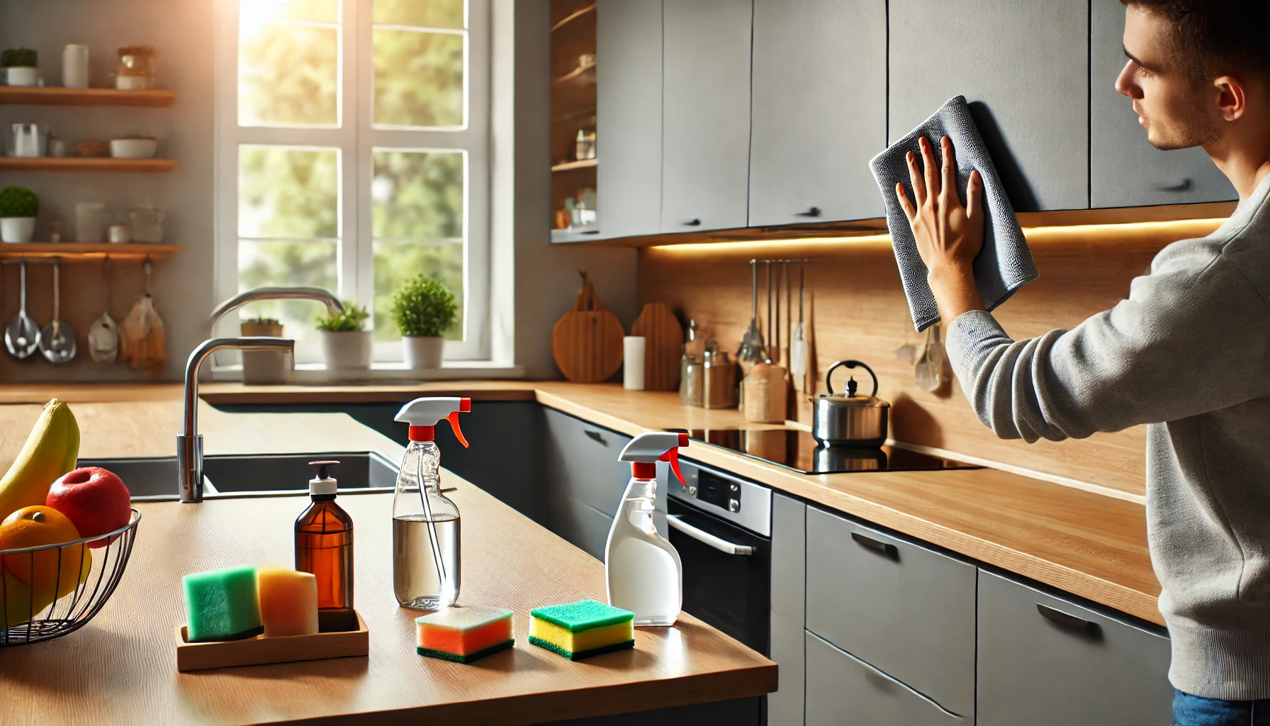 How to Clean Laminate Kitchen Cabinets