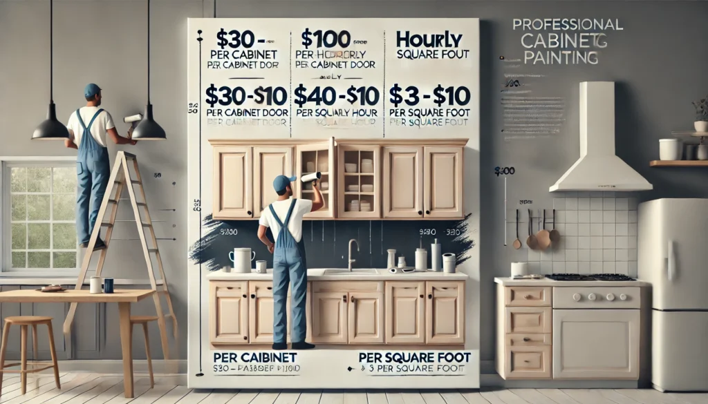 how much does it cost to paint kitchen cabinets