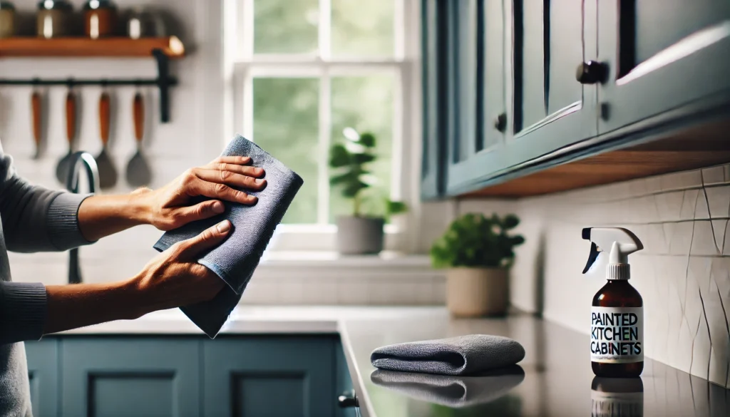 How to Clean Painted Kitchen Cabinets