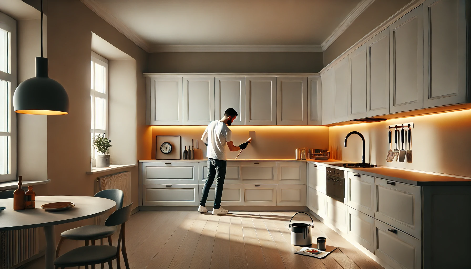 how much does it cost to paint kitchen cabinets