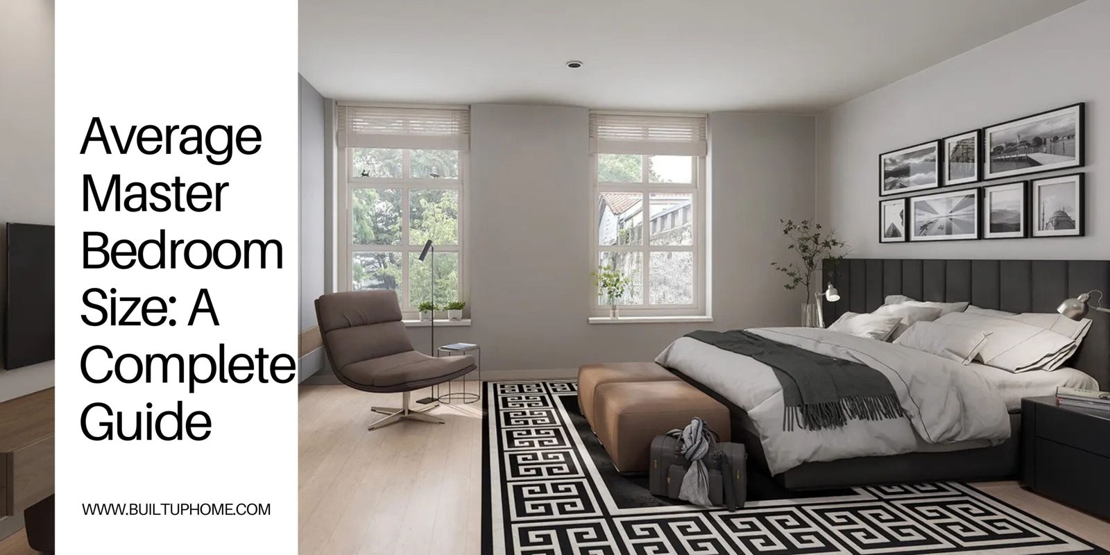 Average Master Bedroom Size