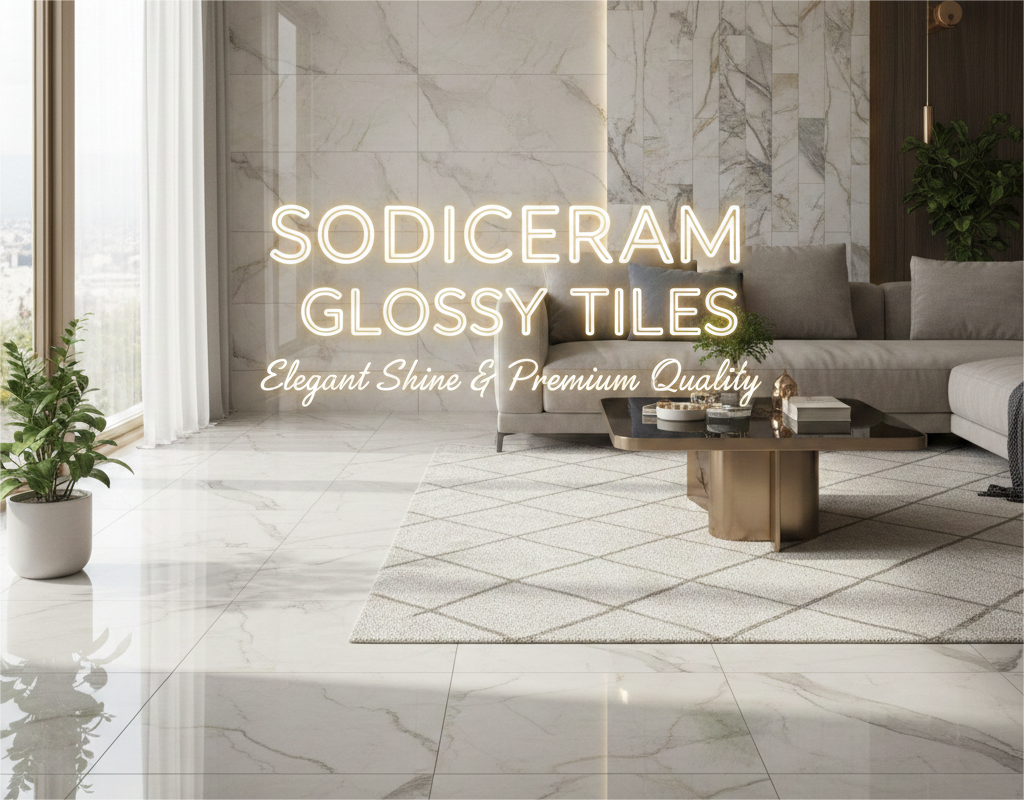 Sodiceram glossy tiles