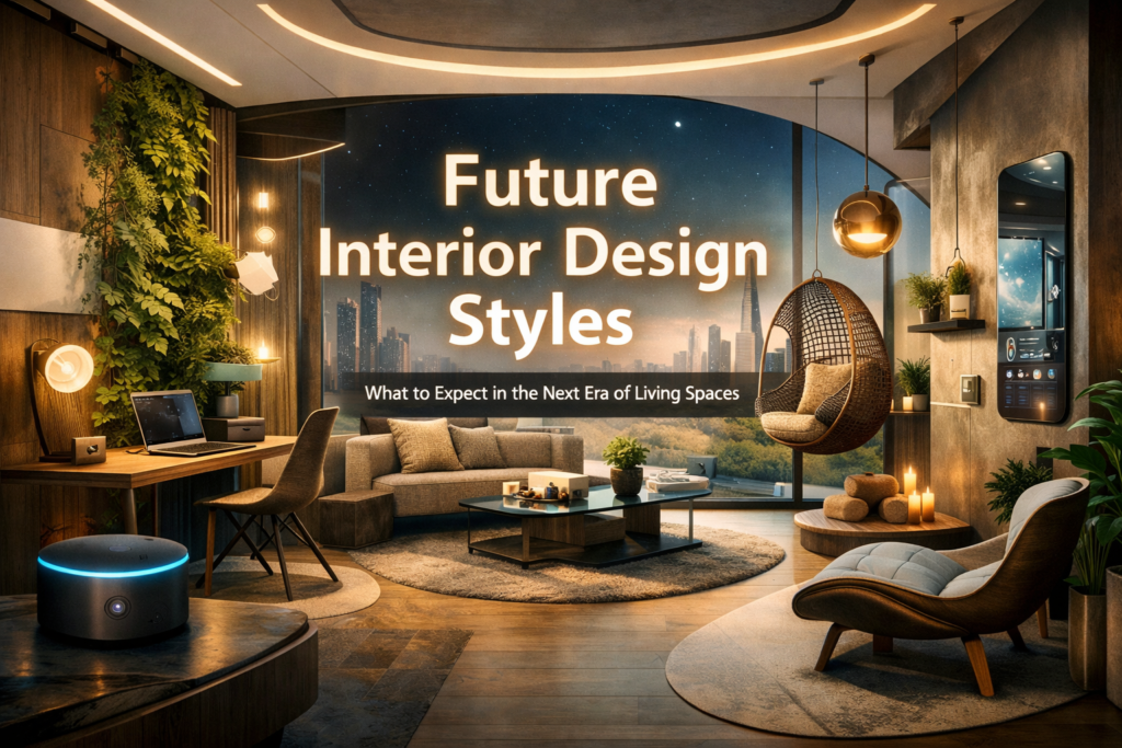 future interior design styles