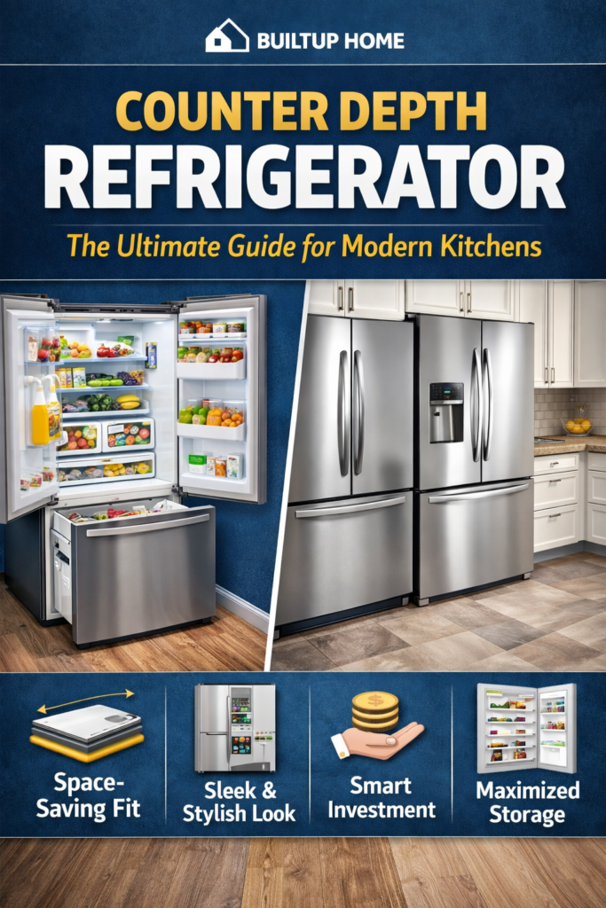 counter depth refrigerator
