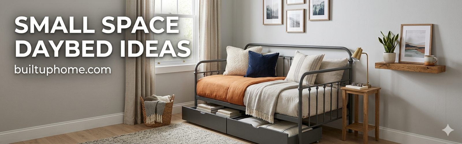 small space daybed