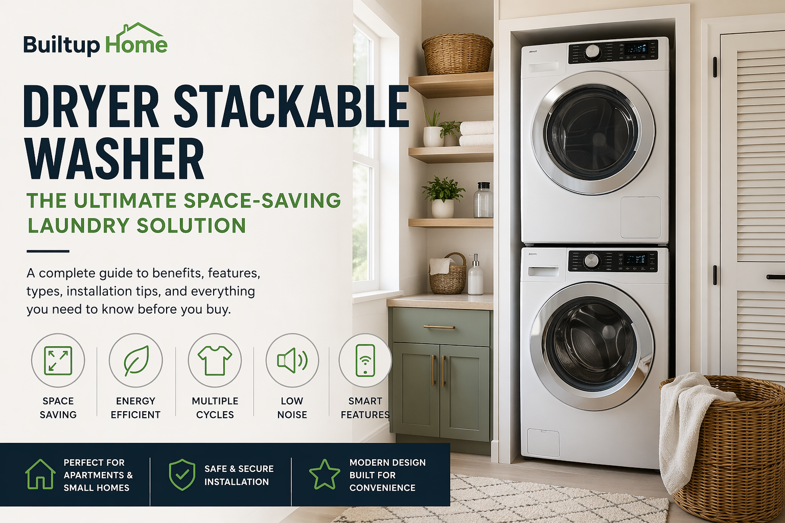 dryer stackable washer